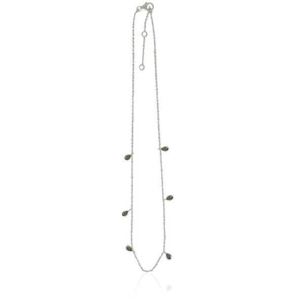 Labradorite Necklace model N5-011